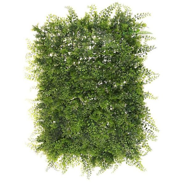 

decorative flowers & wreaths 60 x 40cm artificial meadow grass wall panel for wedding or home decoration