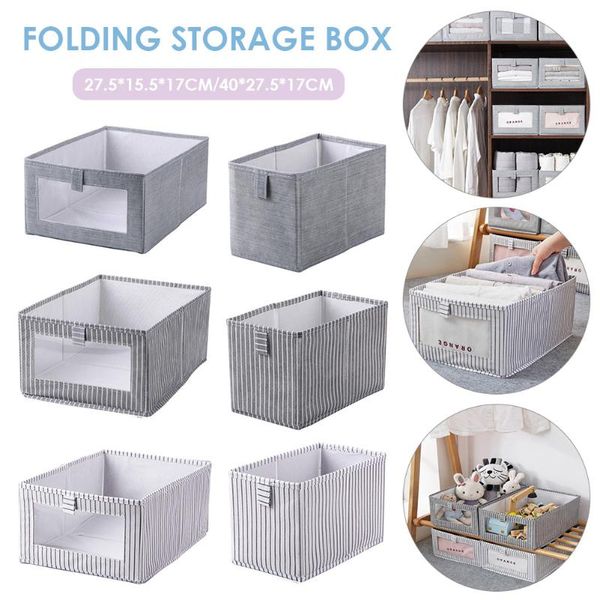 

storage baskets home folding basket foldable fabric box cube organizer organize office bedroom closet toys laundry