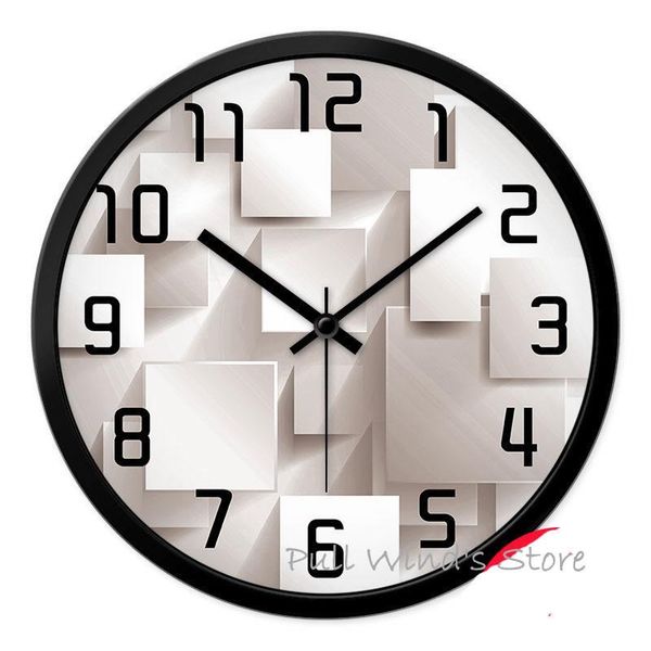 

wall clocks abstract art home clock unique fashion three-dimensional