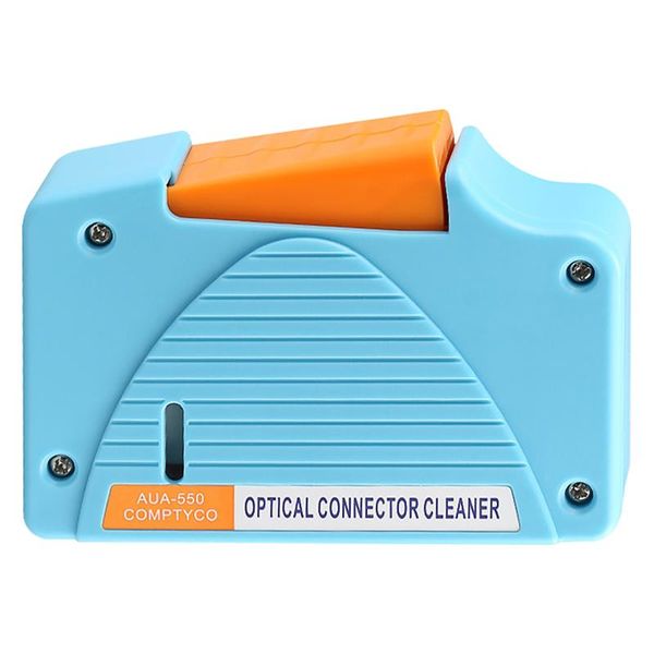 

fiber optic equipment clean swab cleaner wipe portable practical tool easy operate cleaning cassette tape 500 times replaceable connector