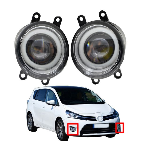 

for toyota verso 2009-2018 fog light car accessories led drl headlights lamp