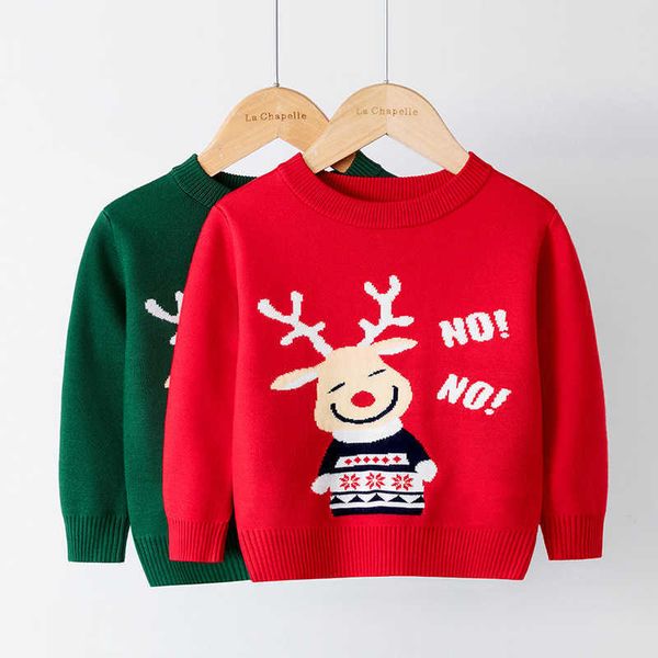 

christmas clothes baby boys girls sweater child pullover sweater kids autumn winter bottoming clothing children knit clothes y1024, Blue