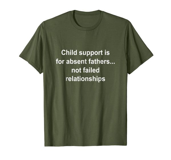 

child support is for absent fathers not failed relationships, White;black