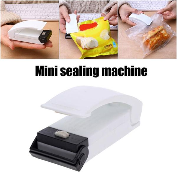 

bag clips portable multifunctional mini sealing machine heat packaging handheld gadget household package storage sticker