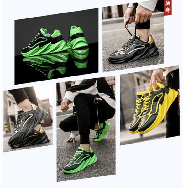 

eur39-44 men stylish running shoes sneakers shoe luxury soft micro fabric light sport outdoor walking trainers