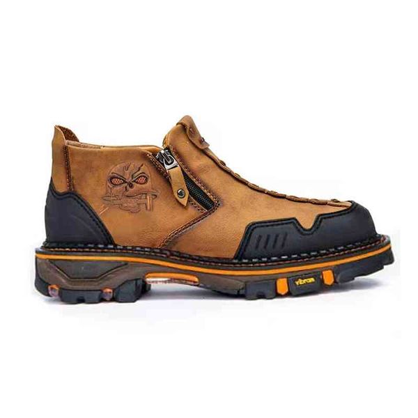 

boots 2021 men shoes fashion personality outdoor special low-pu side zipper embroidery platform heel ankle 3kc449 4xpc, Black