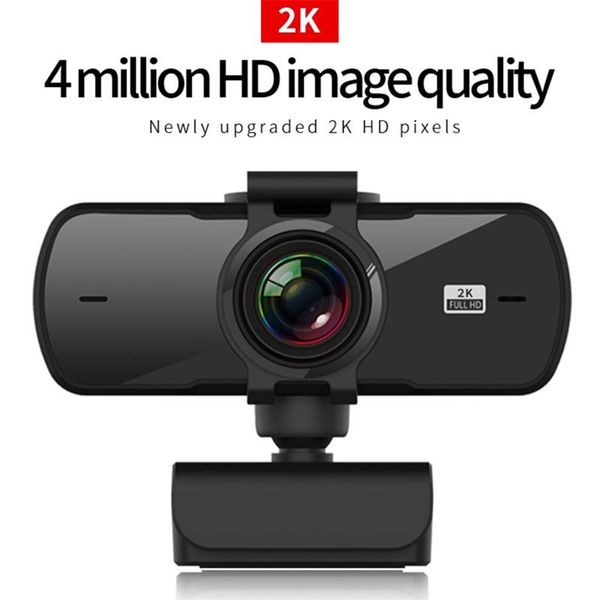 

webcams hd 2k webcam full web camera with microphone autofocus 2mp willkey for pc laplive conference video online class
