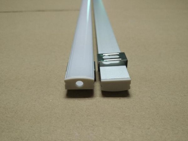 

slim size channel with cover and end caps metal clips led bar lights