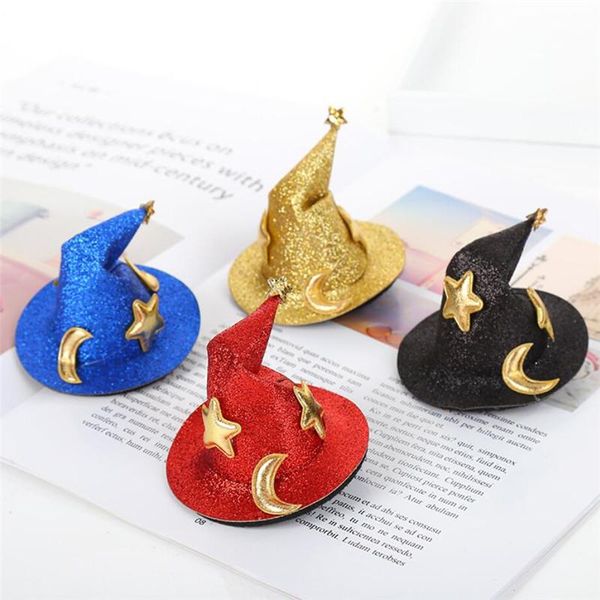 

party hats children halloween curved hat hairpin performance props diy cosplaywitch small tip blank hair accessories