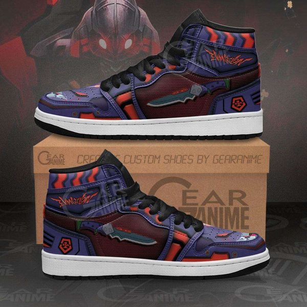 

neon genis evangelion unit-01 awakened anime sport shoes