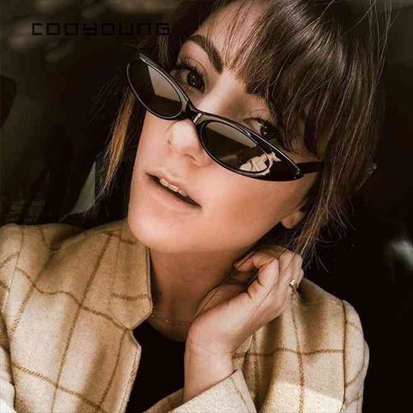 

fashion small cat eye sunglasses women brand designer retro ladies sun glasses cateye female oculos de sol feminino, White;black