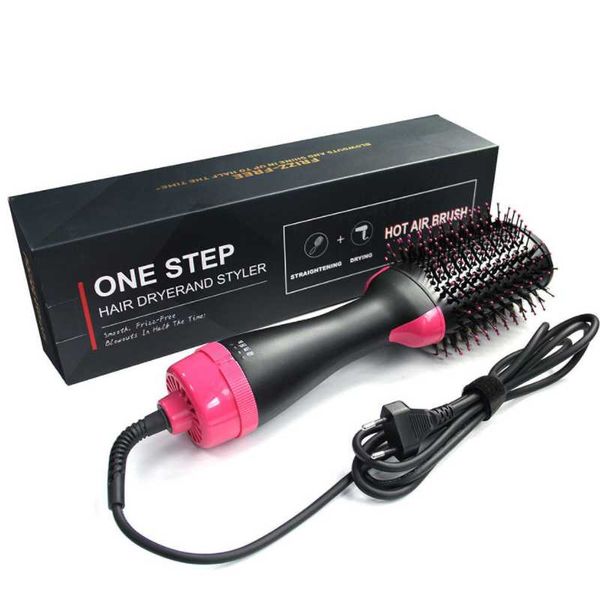 

electric hair brushes multi function air comber straightener dryer