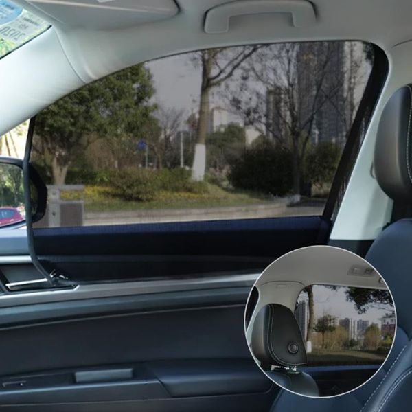 

car sunshade side window magnetic front rear sun shade curtain perspective mesh for baby protection cover accessories