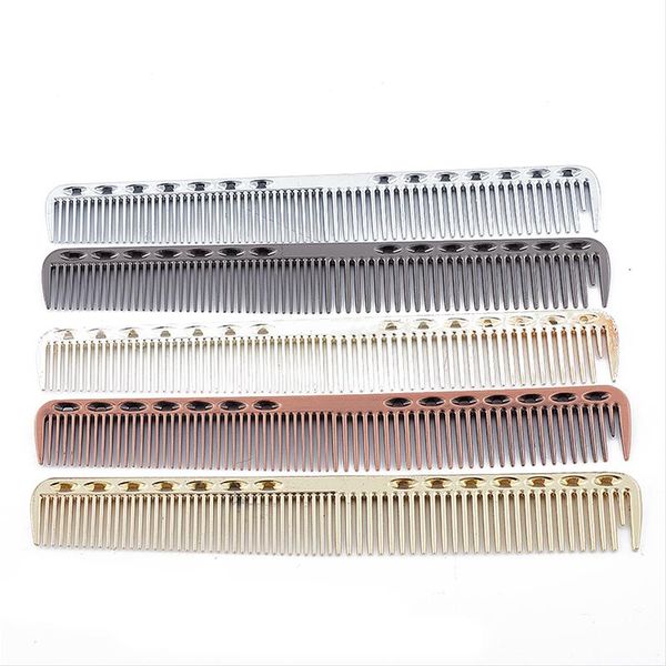 

hair brushes 1 stainless steel comb professional salon hairdressing and dyeing, Silver