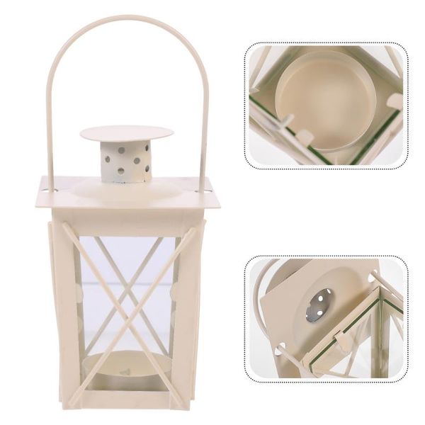 

candle holders iron lantern candlestick party home wedding church decoration