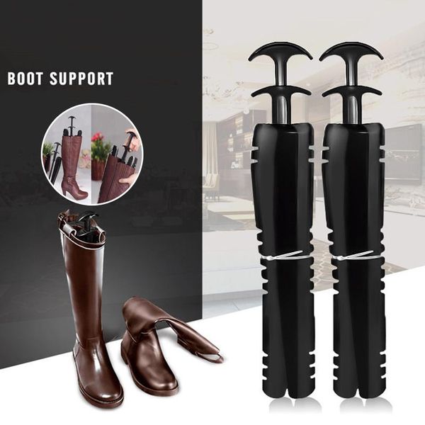 

shoes hanger storage boot rack black two sides clip plastic high shaper stretcher shoe holder organizer long convenient clothing & wardr