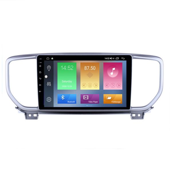 

car dvd player touch screen for kia sportage r 2018-2019 with hd touchscreen usb music support tpms android 10 9 inch