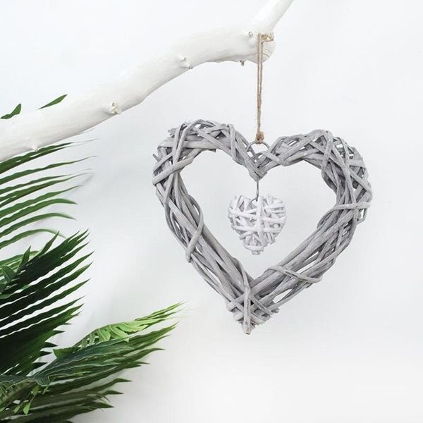

decorative flowers & wreaths beautiful wedding party home decor wreath round heart shape floral loop for wall door hanging decoration