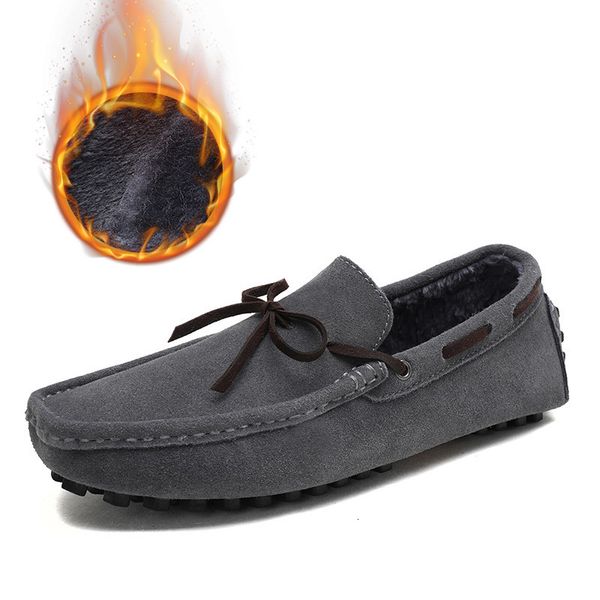 

dress shoes male leather shoes, casual velvet moccasins with low-velvet sneakers kimk, Black