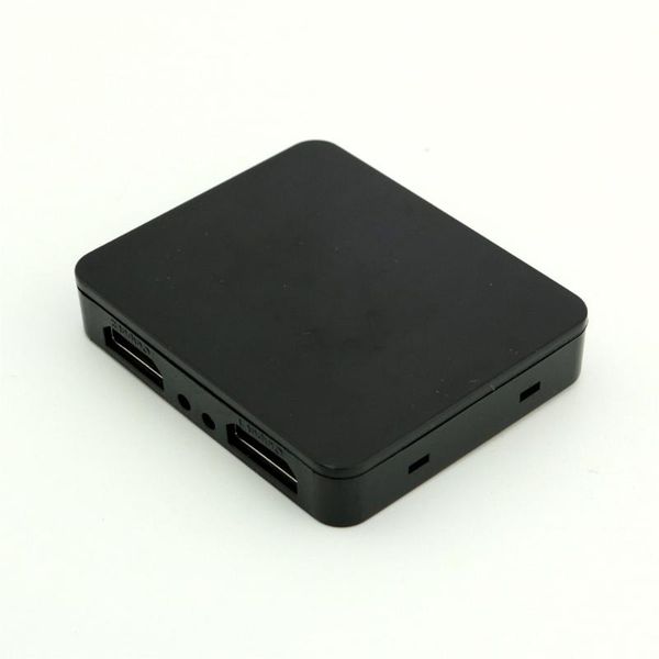 

audio cables & connectors 1x 4k splitter 1x2 2 port hub 3d full hd 1 in out adapter with usb cable black/white