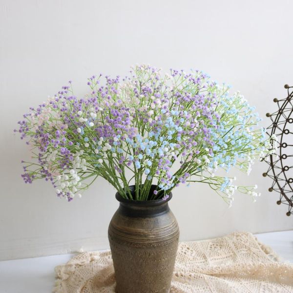 

pcs/lot 60cm fake flower gypsophila for home table decoration accessories artificial flowers diy wedding party decor wreath decorative & wre
