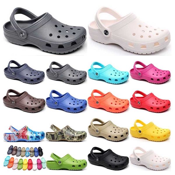 

205 hotsale fashion Sandals Slip On Casual Beach Waterproof Shoes men Classic Nursing Clogs Hospital Women Slippers Work Medical, 5 36-41