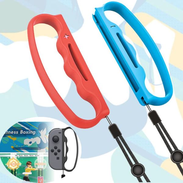 

switch fitness boxing grip 1 pair for joy con controller hand grips with wrist straps game controllers & joysticks