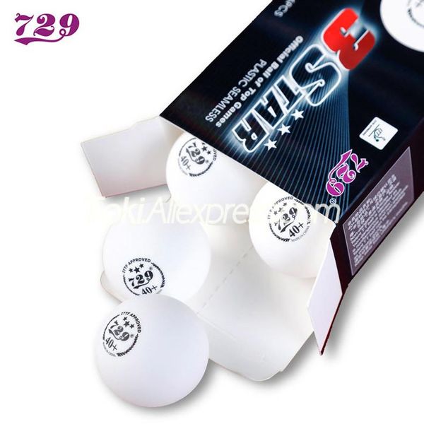 

friendship 729 table tennis ball 3-star plastic seamless poly 3 star pong balls ittf approved