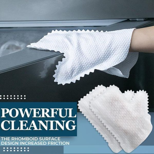 

disposable gloves 10pcs dust cleaning fish scale duster reusable household kitchen fiber clean friction tools