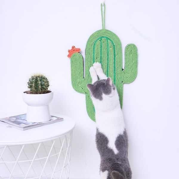 

cat toys pet scratcher mat anti-slip toy natural sisal protecting carpet sofa furniture anti-scratch for grinding