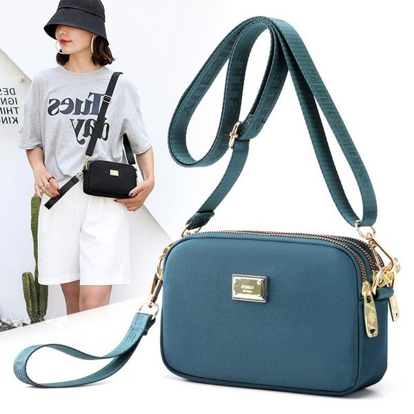 

trendy bag shopping outdoor cloth fashion ladies lightweight waterproof handbag shoulder nylon casual messenger pukem