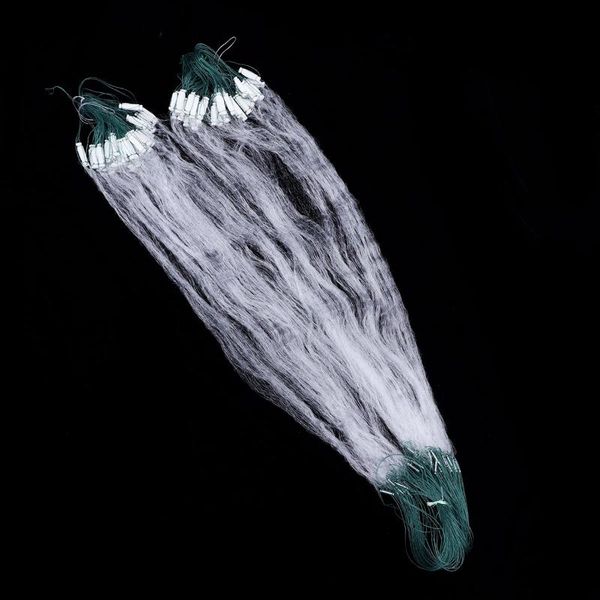 

fishing accessories 25m 1 layers net monofilament gill network with float outdoor fish gillnet trap