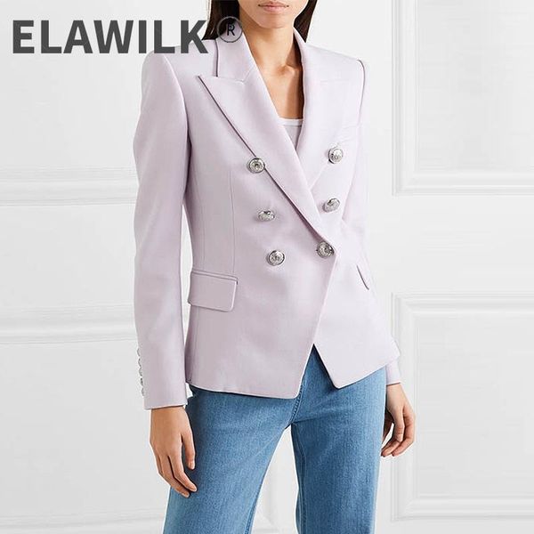 

women's suits & blazers ol elegant blazer coat spring autumn double-breasted jackets a501, White;black