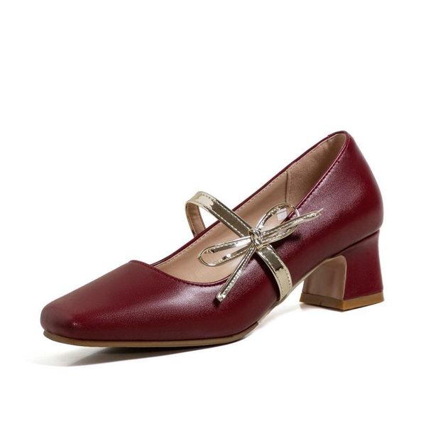 

fashion shoes for women est butterfly knot woman heels shallow spring party wedding basic dress, Black