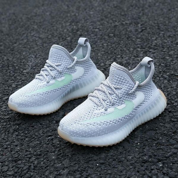

boy sport shoes for children kids girls breathable kid school student trainers summer soft flat shoe athletic & outdoor, Black