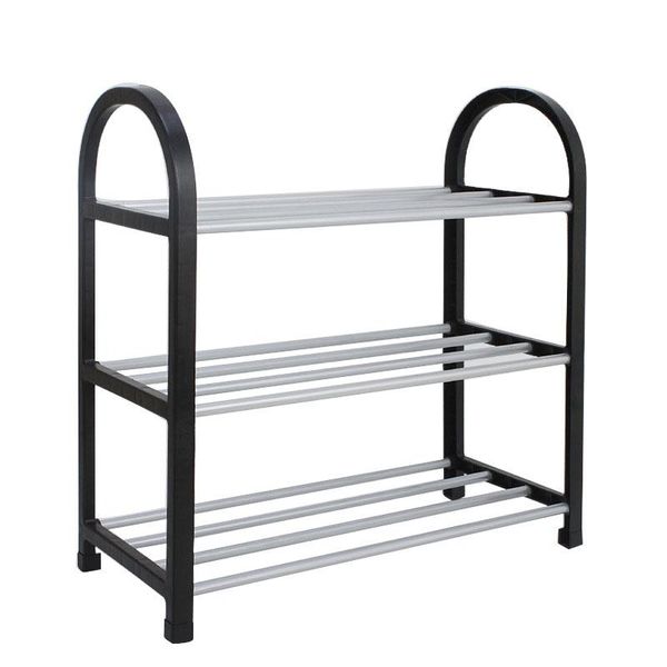 

simple modern combination land type shoe rack superior 3tiers plastic shoes storage organizer stand shelf holder clothing & wardrobe