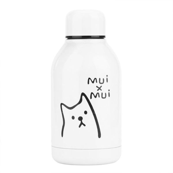 

water bottles 300ml cartoon vacuum bottle mini portable travel cup stainless steel thermol for kids & adults