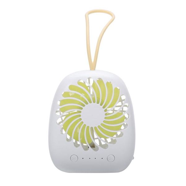 

electric fans vertical with lanyard led light mini portable small fan charging usb handheld