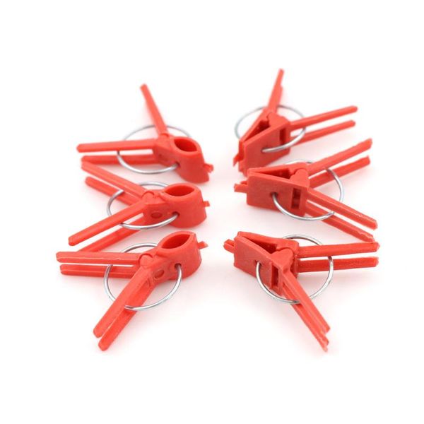 

100pcs garden vegetable flower tomato vine bushes plants durable plastic grafting clips planters & pots