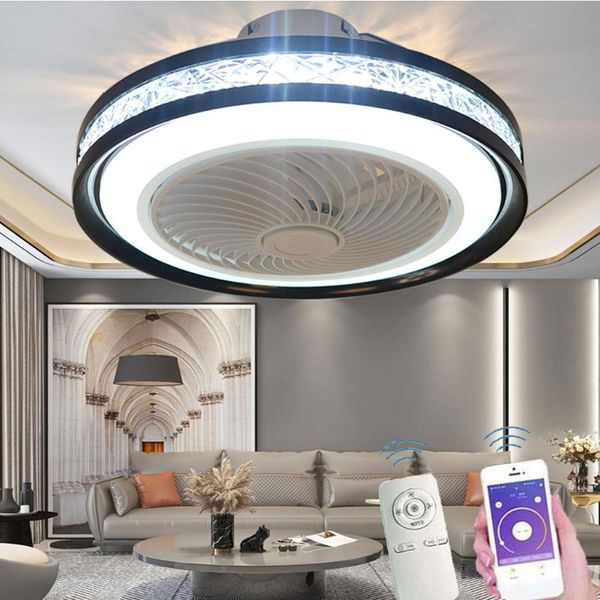 

ceiling fans led dimmable fan with light ultra-quiet lamp modern remote control children's room bedroom balcony corridor