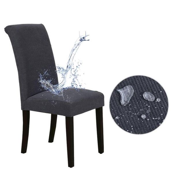 

durable jacquard chair cover spandex elastic stretch dining home slipcover case for wedding el banquet furniture protector covers