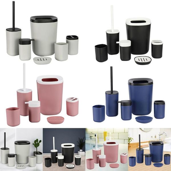 

bath accessory set 6pcs bathroom accessories essential soap dish decoration tidy