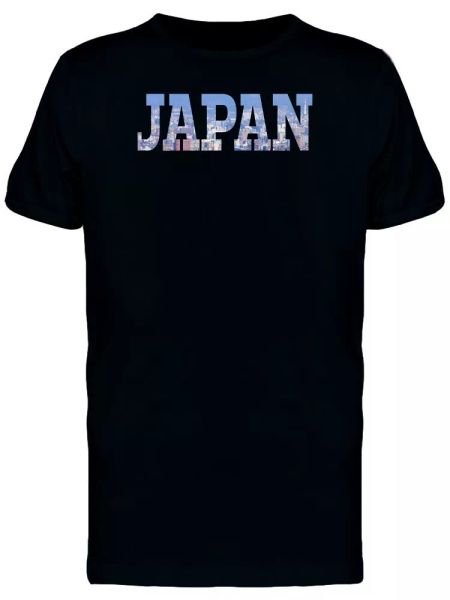 

Japan Travel Lovers Quote Tee Men's -Image by Shutterstock, White;black