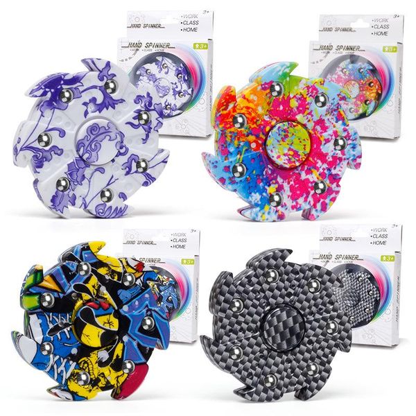 

toys decompression creative blue and white porcelain edc