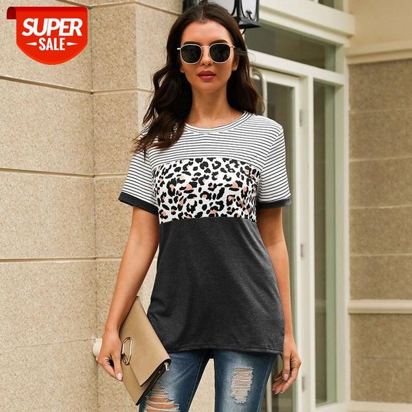 

2020 O-neck Short Streetwear Patchwork Regular Broadcloth MSFILIA #DI0C, White