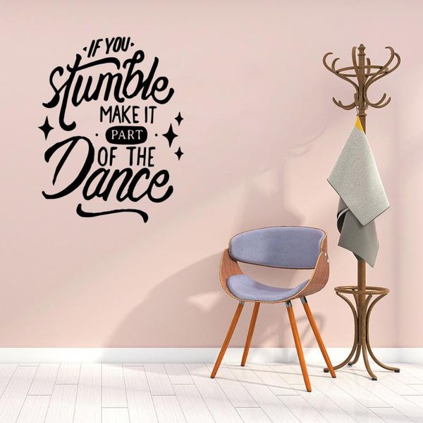 

wall stickers cartoon dance modern fashion sticker for home decor living room bedroom waterproof wallpaper