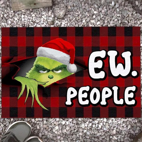 

carpets cloocl christmas doormats 3d graphics ew people funny green hair monster indoor outdoor door mat kitchen doormat