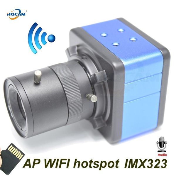 

cameras hqcam 1080p audio ap wifi spot box ip camera indoor wireless surveillance cctv security tf card slot app camhi