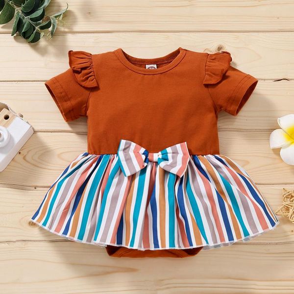 

jumpsuits infant born baby girl ruffles romper toddler jumpsuit bow playsuit princess girls costumes summer, Blue