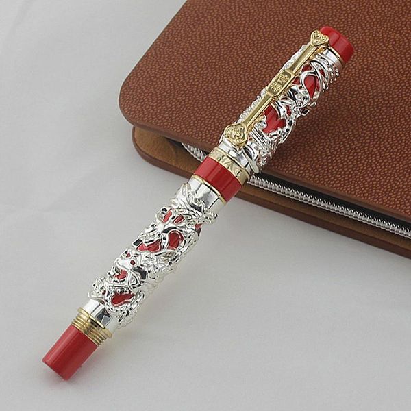 

fountain pens jinhao dragon and phoenix pen luxury 0.5mm/1.0mm business gifts office stationery ink
